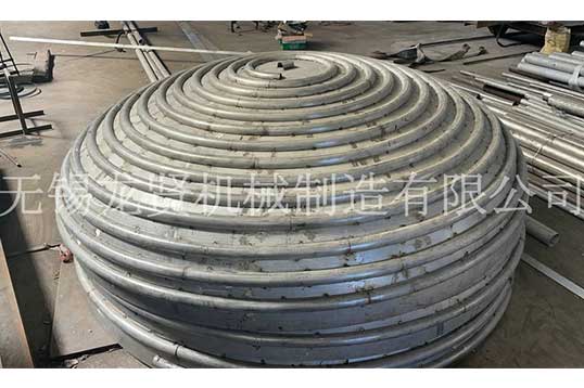 封頭盤(pán)管的加工過(guò)程是什么樣的？